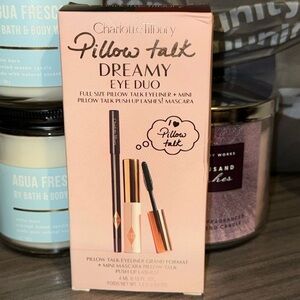 Charlotte Tilbury Pillow Talk Dreamy Set includes: Eye Duo Eyeliner & Mascara